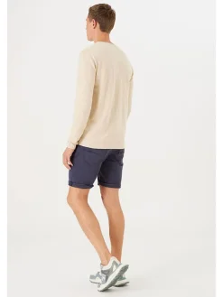 Spijkershort - slim fit - donkerblauw