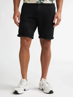 Spijkershort zwart