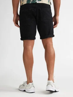 Spijkershort zwart
