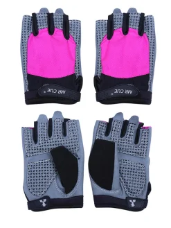 Sporthandschoenen roze/grijs
