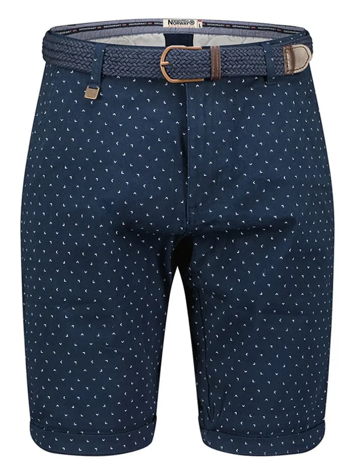 Sweatbermuda "Pacifique" donkerblauw