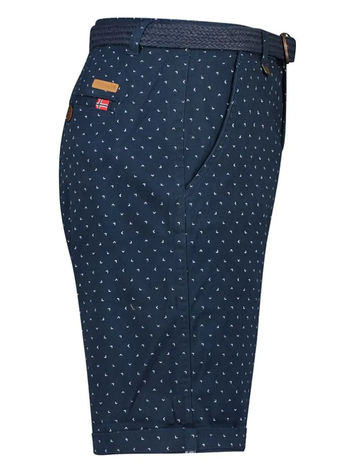 Sweatbermuda "Pacifique" donkerblauw