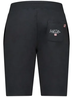 Sweatbermuda "Paurant" zwart