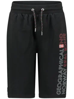 Sweatbermuda "Ponakry" zwart