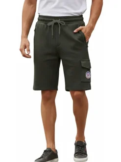 Sweatbermuda "Ponclav" kaki