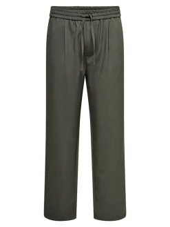Sweatbroek kaki