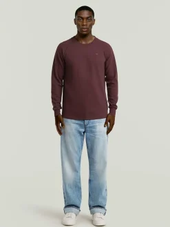 Sweatshirt bordeaux