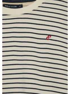 Sweatshirt crème/zwart