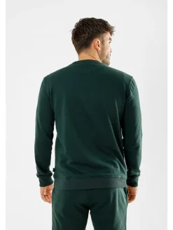 Sweatshirt donkergroen