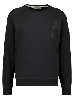 Sweatshirt "Fabio" zwart