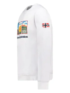 Sweatshirt "Giriver" wit
