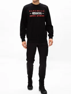 Sweatshirt "Hayt" zwart