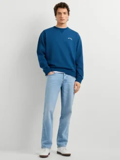 Sweatshirt "John" blauw