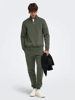 Sweatshirt kaki