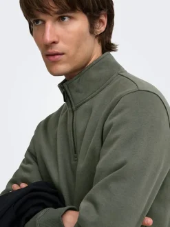 Sweatshirt kaki