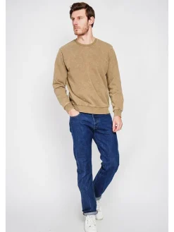 Sweatshirt lichtbruin