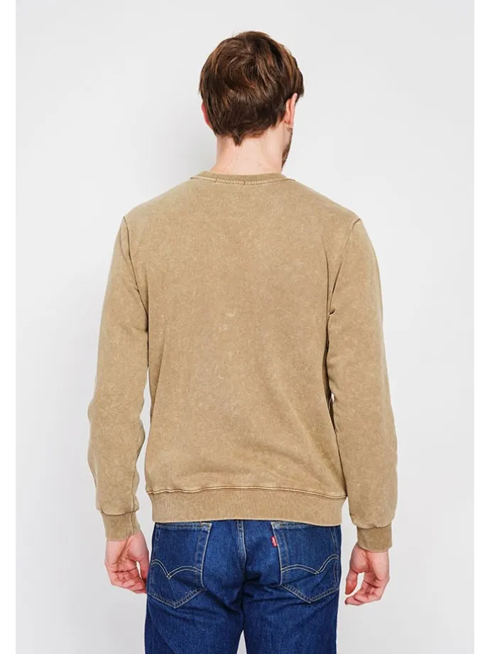 Sweatshirt lichtbruin
