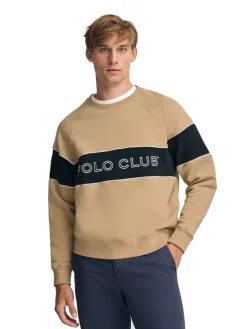 Sweatshirt lichtbruin
