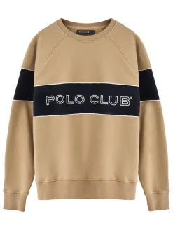 Sweatshirt lichtbruin