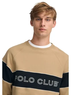 Sweatshirt lichtbruin