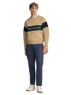 Sweatshirt lichtbruin