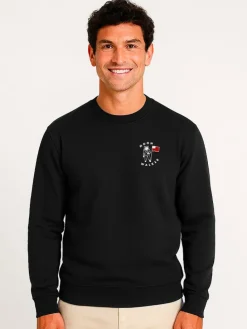 Sweatshirt "Moon walker" zwart