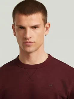 Sweatshirt "Nifous" bordeaux