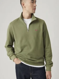 Sweatshirt olijfgroen