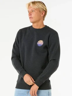 Sweatshirt "Wetsuit Icon Crew" antraciet