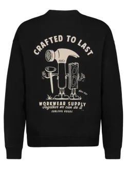 Sweatshirt zwart