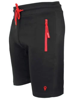 Sweatshort "Corelie" zwart