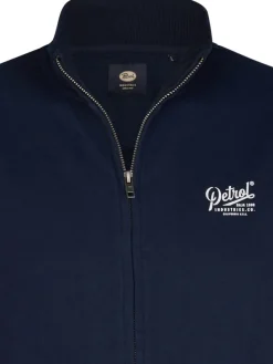 Sweatvest donkerblauw