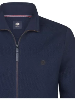 Sweatvest donkerblauw