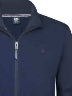 Sweatvest donkerblauw