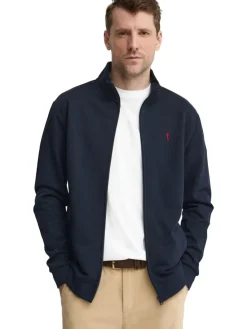 Sweatvest donkerblauw