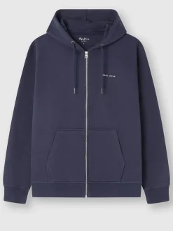 Sweatvest donkerblauw