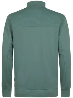 Sweatvest groen