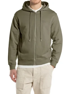 Sweatvest kaki