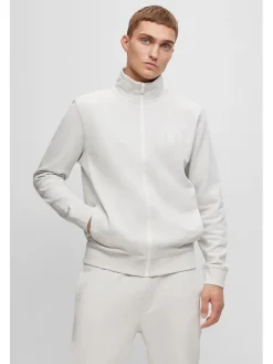 Sweatvest lichtgrijs