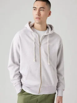 Sweatvest lichtgrijs