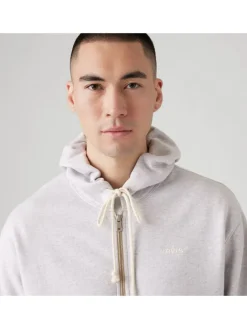 Sweatvest lichtgrijs