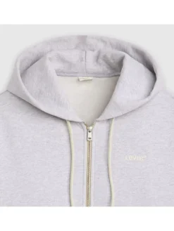 Sweatvest lichtgrijs
