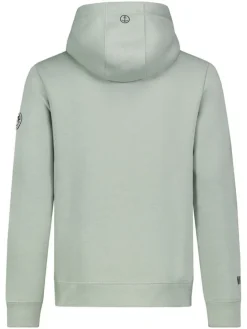 Sweatvest mintgroen