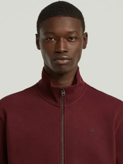 Sweatvest "Nifous" bordeaux
