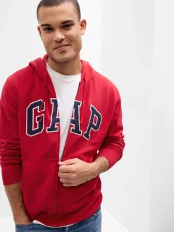 Sweatvest rood