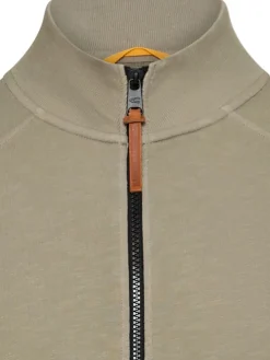 Sweatvest taupe