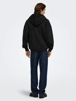 Sweatvest zwart