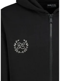 Sweatvest zwart