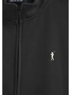 Sweatvest zwart