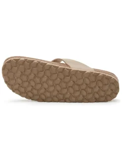Teenslippers beige